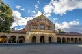 Memorial Church in Main Quad of Stanford University Campus - Palo Alto, California, USA Royalty Free Stock Photo