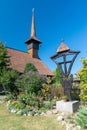 Memorial Church Mihai Viteazul on a sunny summer day in Alba Iulia, Romania Royalty Free Stock Photo