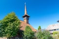 Memorial Church Mihai Viteazul on a sunny summer day in Alba Iulia, Romania Royalty Free Stock Photo