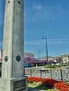 Memorial clock on the front at Great Yarmouth