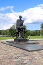 Memorial complex in Khatyn, Belarus Royalty Free Stock Photo
