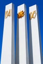 Memorial complex on Komsomolsk-na-Amure Royalty Free Stock Photo