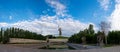 Memorial complex on the Mamayev Hill and the monument Motherland Calls in Volgograd