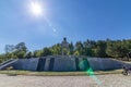 Memorial complex Vasil Levski near Bunovo Royalty Free Stock Photo