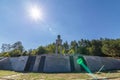 Memorial complex Vasil Levski near Bunovo Royalty Free Stock Photo