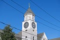 Memorial Congregational Church, Sudbury, MA, USA Royalty Free Stock Photo