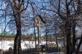 Memorial cross to the memory of the Grand Duke Sergei Romanov in the Novospassky Monastery