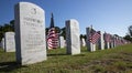 Memorial Day at Cape Canaveral National Cemetery Royalty Free Stock Photo