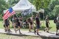 Memorial Day celebration Carry The Load event at Reverchon Park in downtown Dallas, Texas