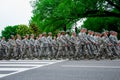 Memorial Day parade 2013, Washington DC, USA Royalty Free Stock Photo