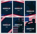 Memorial Day. Remember and Honor. USA. American Flag. Royalty Free Stock Photo