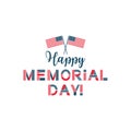 Memorial day, remember and honor usa patriotic holiday