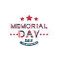 Memorial day, remember and honor usa patriotic holiday