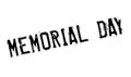 Memorial Day rubber stamp