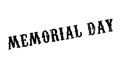 Memorial Day rubber stamp