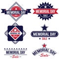 Memorial day sale badges