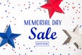 Memorial day sale message