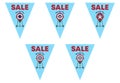 Memorial Day Sale on Triangle Bunting Flags