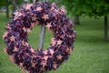 Memorial Day wreath Royalty Free Stock Photo