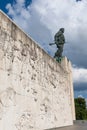 Frieze with relief, in Memorial Ernesto Che Guevara. Santa Clara. Cuba