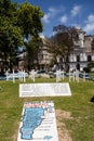 Memorial of the fallen in the war for the Malvinas in 1982