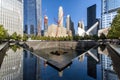 911 Memorial fountain Royalty Free Stock Photo