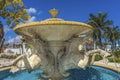 Memorial Fountain Town Hall Palm Beach Florida