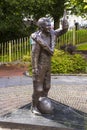 The memorial garden to the late Robert Dunlop younger brother of Joey Dunlop in Ballymoney, County Antrim, Northern Ireland.