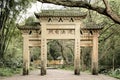 Memorial Gateway in Mount Emei