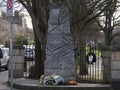 Memorial by Grand Canal in Dublin for 1916 Easter Rising.