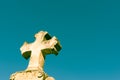 Memorial graveyard in rural Southern France.