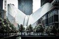911 Memorial at Ground Zero in NYC Royalty Free Stock Photo