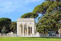 Memorial honoring the italian patriots who died in the italian Independence Wars, Rome Royalty Free Stock Photo