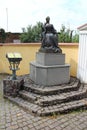 Memorial of Maria Theresa in front of Greek Catholic Cathedral, Uzhhorod