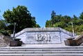 Memorial monument Slavin in Bratislava - Slovakia Royalty Free Stock Photo