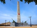 The memorial on mountain Mithridat, Kerch, Crimea Royalty Free Stock Photo