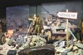 Memorial museum of the Battle of Normandy. Royalty Free Stock Photo