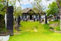 Memorial Museum, in Humulesti village, Neamt County, West Moldova Romania. Royalty Free Stock Photo