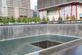 9/11 Memorial. New York. Fountain. Honored. Royalty Free Stock Photo