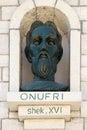 Memorial of Onufri or Onouphrios of Neokastro in Berat, Albania