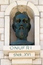 Memorial of Onufri or Onouphrios of Neokastro in Berat, Albania