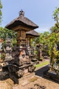 Memorial pillars at family compound, Dusun Ambengan, Bali Indonesia