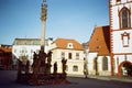 Memorial place 27. December 2023 in Chomutov for victims of shooting at Faculty of Philosophy of Charles University in Prague on