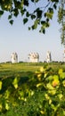 Memorial of the glorious Heroes of Panfilov division, defeated fascists in Moscow battle, Dubosekovo, Moscow region, Russia.