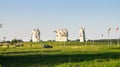 Memorial of the glorious Heroes of Panfilov division, defeated fascists in Moscow battle, Dubosekovo, Moscow region, Russia.