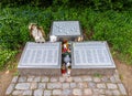 Memorial of the plane crash in Uberlingen, Germany Royalty Free Stock Photo