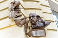 Memorial plaque to composer Igor Stravinsky in Kiev