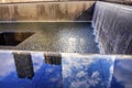 Memorial Pool Fountain Waterfall New York NY