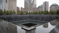 911 Memorial Pool in NYC Royalty Free Stock Photo