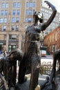 Memorial of Potato Famine,Boston,March 1st,2014 Royalty Free Stock Photo